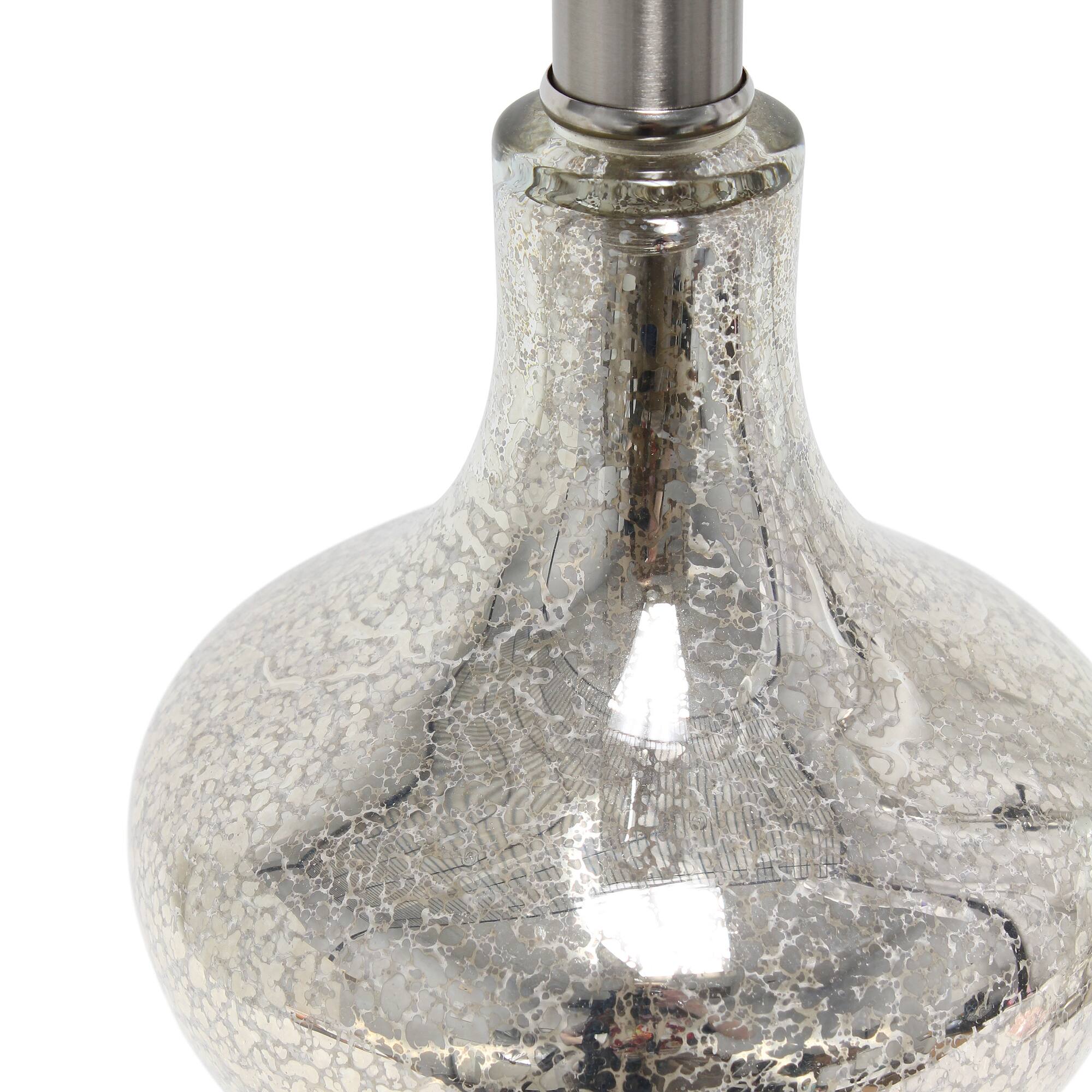 Lalia Home 22.5" Paseo Table Lamp with White Fabric Shade